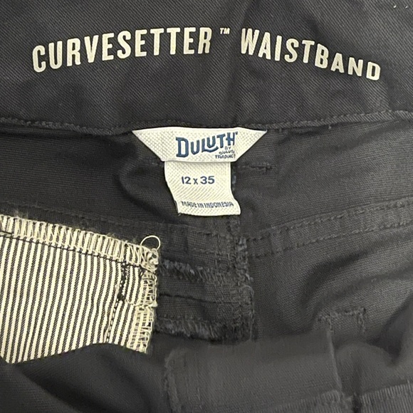 Duluth Flex Fire Hose black cargo pants women’s size 12 NWT - Picture 2 of 4